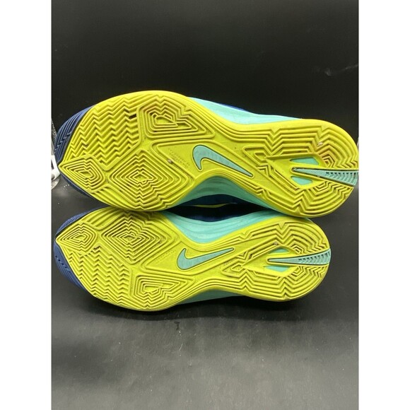 Nike Lunar Hyperdunk 2014 Blue Green Basketball Sneaker Youth Size 7Y 654252-400 - Picture 7 of 7